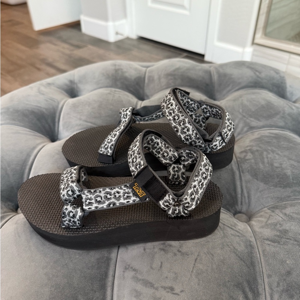 Brand new Teva Leopard Sandals